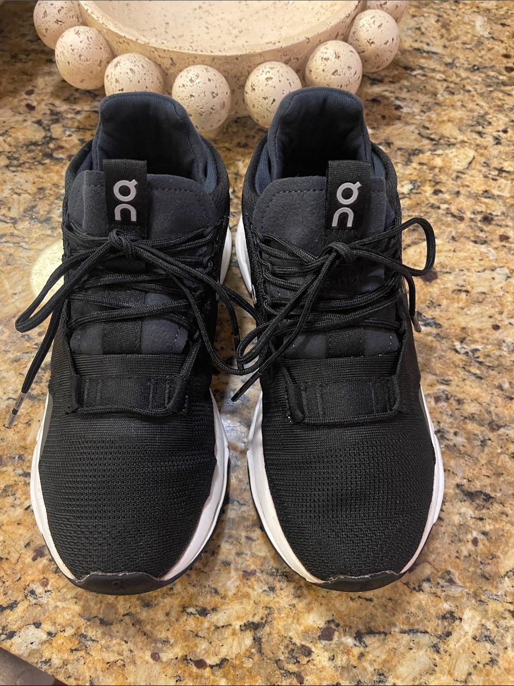 Women’s On Cloud Athletic Sneakers in Black